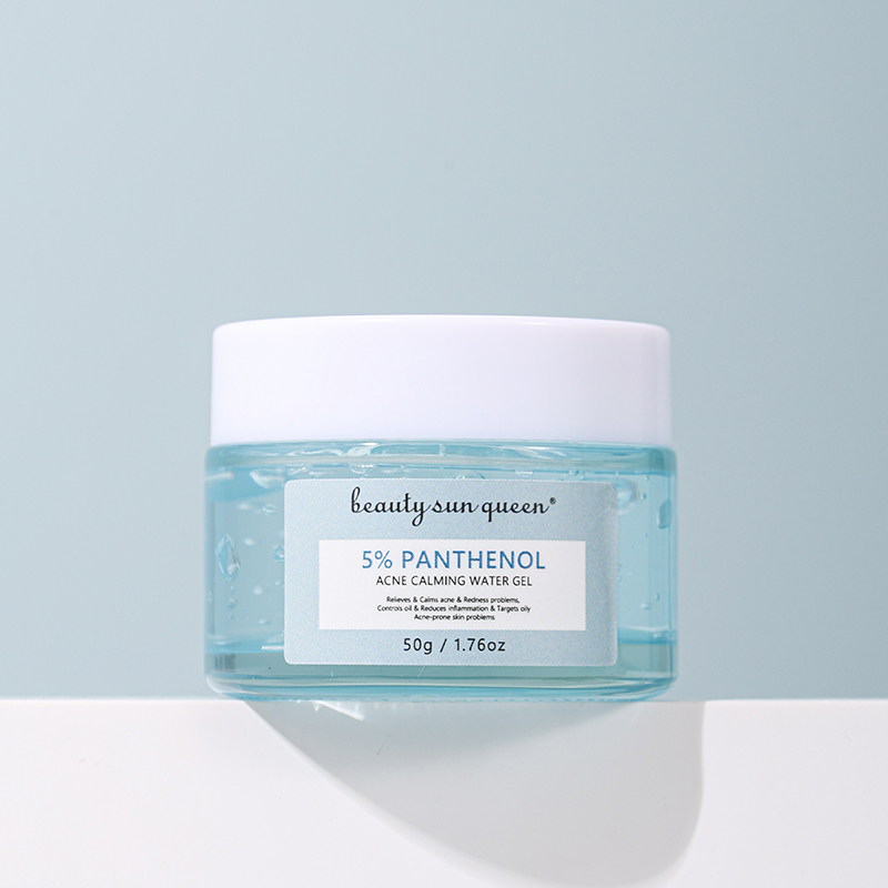 Wholesale Private Label Anti Aging Korean Facial Moisturizing Gel Repair Skin Barrier 5% Panthenol Acne Calming Soothing Gel