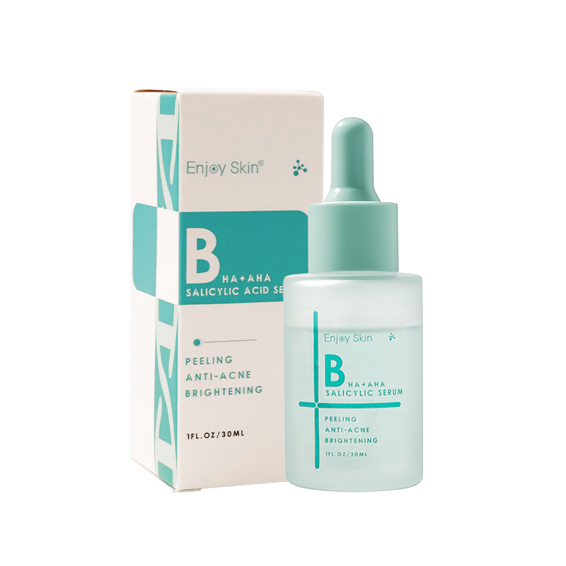 Private Label Face Care Quickly Absorption Deep Hydration Brightening Glow BHA AHA Salicylic Acid for Face Serum