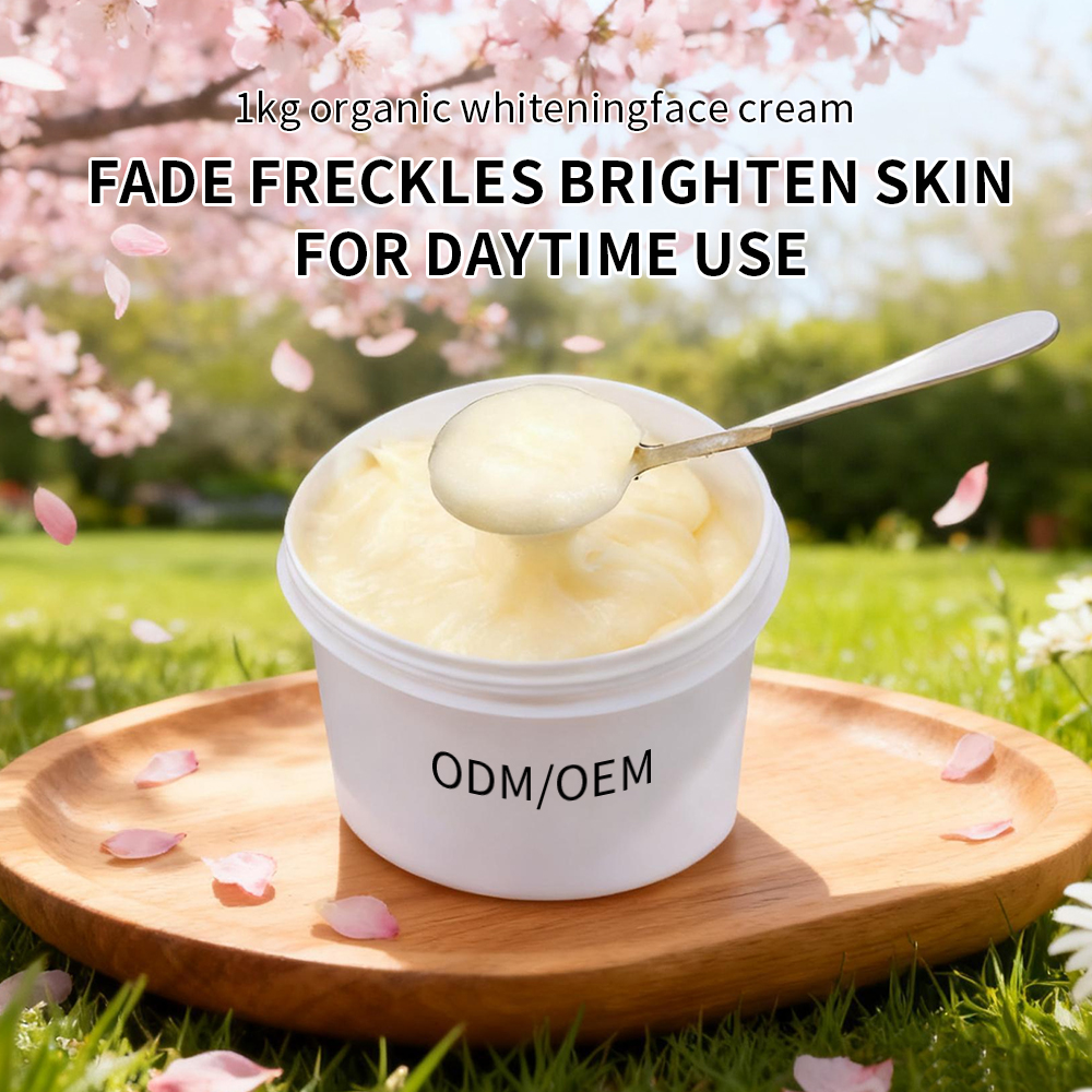 High Quality 1KG Skin Bleaching Whitening Face Night Brightening Whitening Face Cream Wholesale Face Cream with Low MOQ