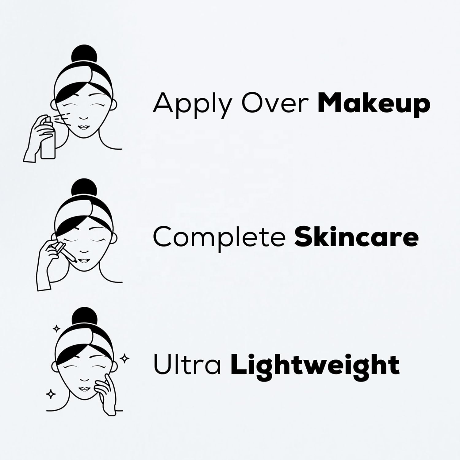 Organic Vegan Sunscreen Spray SPF 50 UV Protection After Makeup for Sensitive Skin Herbal and Emu Oil Based