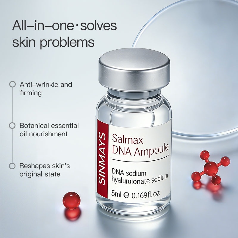 Salmon DNA Ampoule Repairing Serum Skin Barrier Repair Hydrating Anti Aging Firming Facial Essence Deep Moisturizing Skin Care