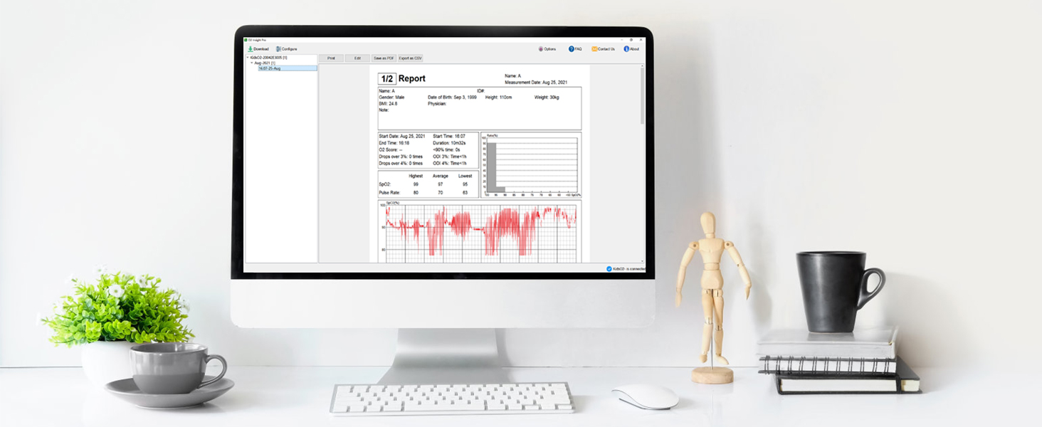 ViHealth App Sleep Trends