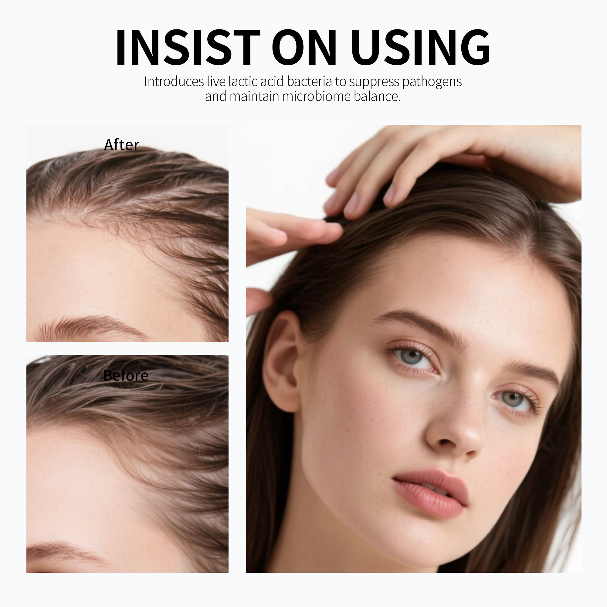 Private Label Scalp Microbiome Pore-Activating Elixir Dual Probiotic Complex Sebum Regulation Collagen Melanin Support Serum