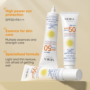 OEM/ODM Factory Wholesale Custom SPF50+ PA++++ Sunscreen After-sun Repair Brightening Refreshing Non-Greasy Formula for All Skin