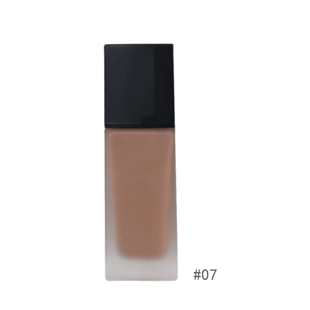 Face Makeup Waterproof Whitening Moisturizer Liquid Foundation Mirror Pore Minimizing Anti-Wrinkle Full Coverage Oil Control