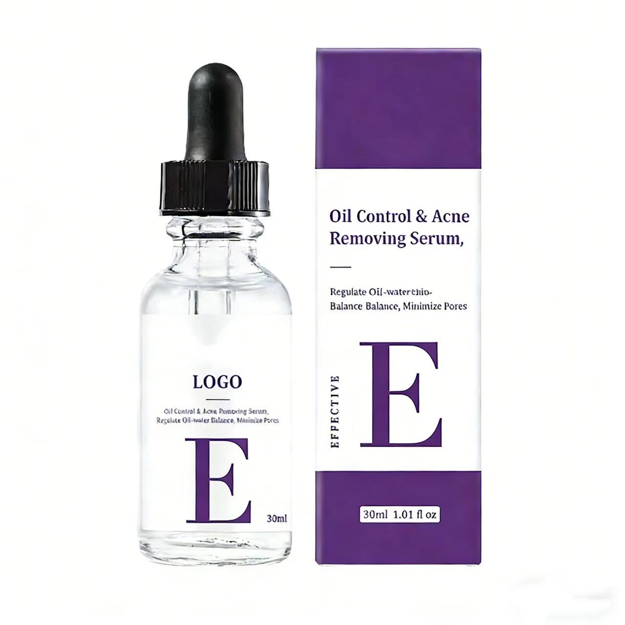 Professional Oil Control Blemish Clear Serum for sebum-regulating and pore-unclogging care.