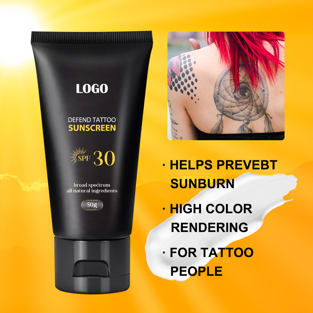 Tattoo Sunscreen Cream Texture