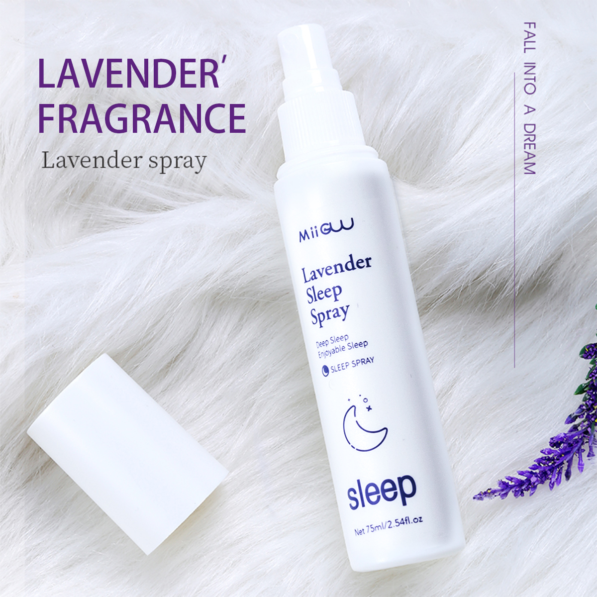 Miiguu Lavender Deep Sleep Pillow Spray For Health Care &amp; Home Use In Hotel