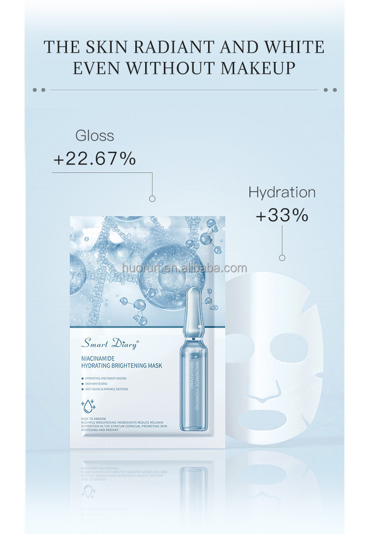 Hot Selling Custom Anti-Sensitivity Skin Repair Deep Hydration Brightening Facial Mask