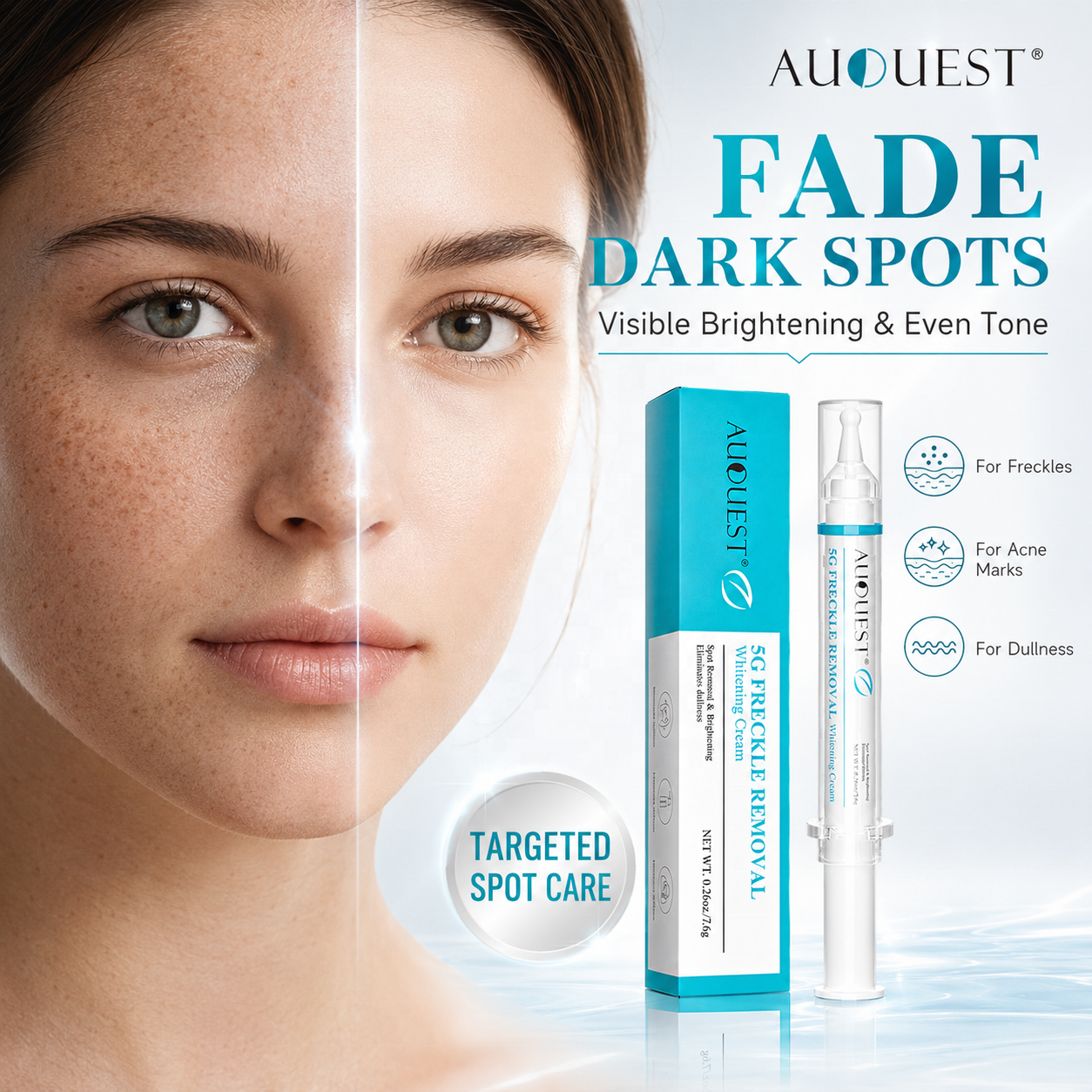 OEM Custom Your Logo Dark Spot Removal Face Cream Private Label Organic Aging Anti Concealer Lightening Whitening Face Cream