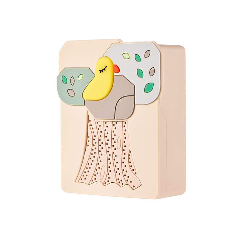 Baby Soothing Device with Cry Monitoring and Calming Function; Baby Sleep Aid with Silicone Speaker.
