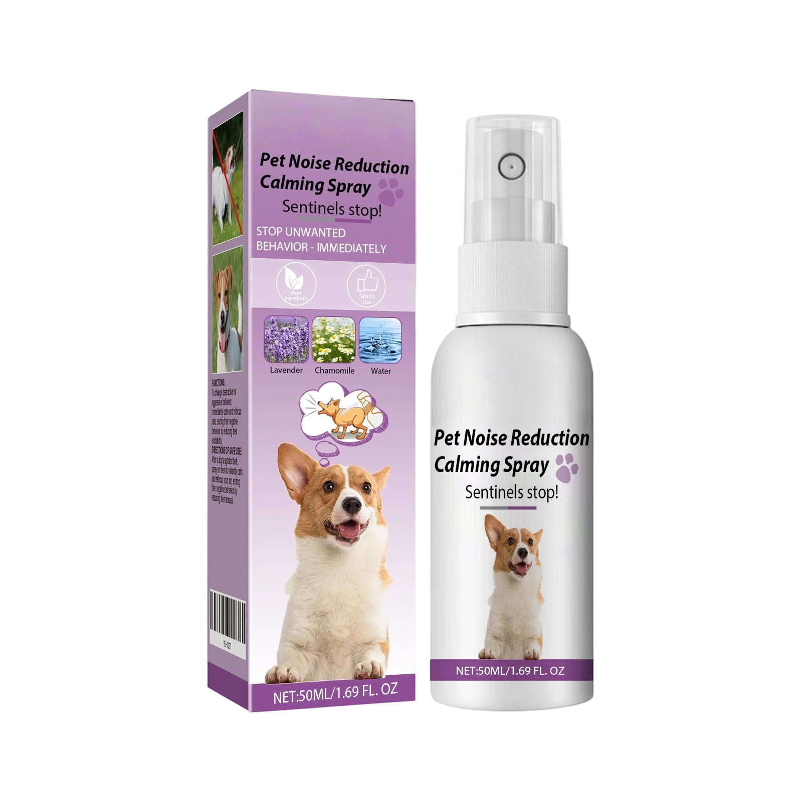 Natural Formula Calming Spray Relieve Tension Alleviate Anxiety with Gentle Ingredients