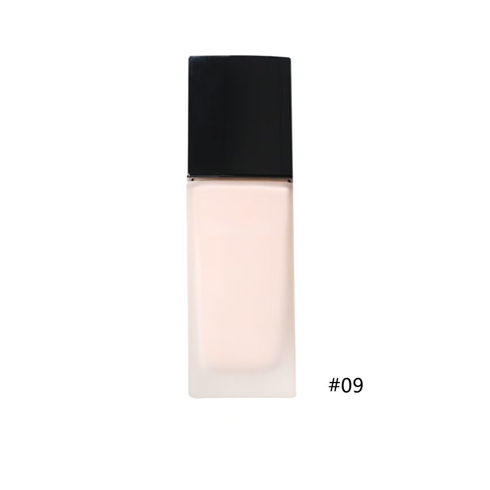 Face Makeup Waterproof Whitening Moisturizer Liquid Foundation Mirror Pore Minimizing Anti-Wrinkle Full Coverage Oil Control