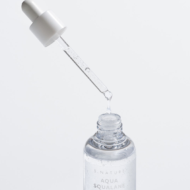 S.NATURE AQUA SQUALANE SERUM 50mL Korean Skincare Soothing Calming Pore Tightening Deep Hydration Facial Serum Sebum control