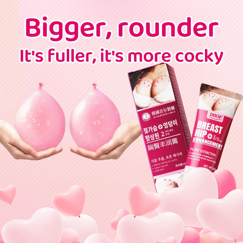 Herbal Natural Formula Breast and Hip Enhancement Cream-Growth Enlargement Massage for Lifting Firming &amp; Tightening