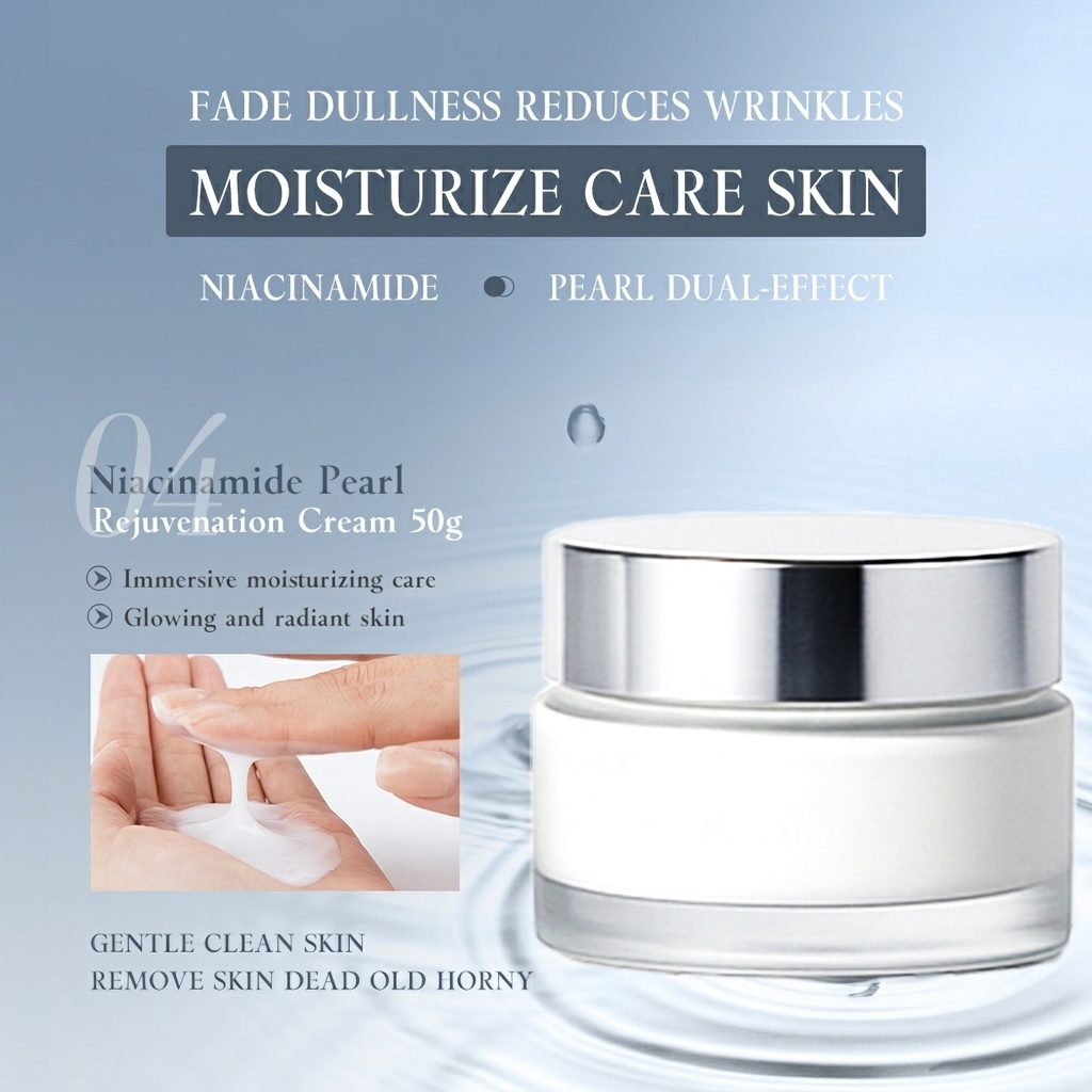 Wholesale Free Sample Beauty Salon 7 Days Whitening Suitable for Late-Night Dull Skin Pearl Whitening Moisturising Skin Care Set
