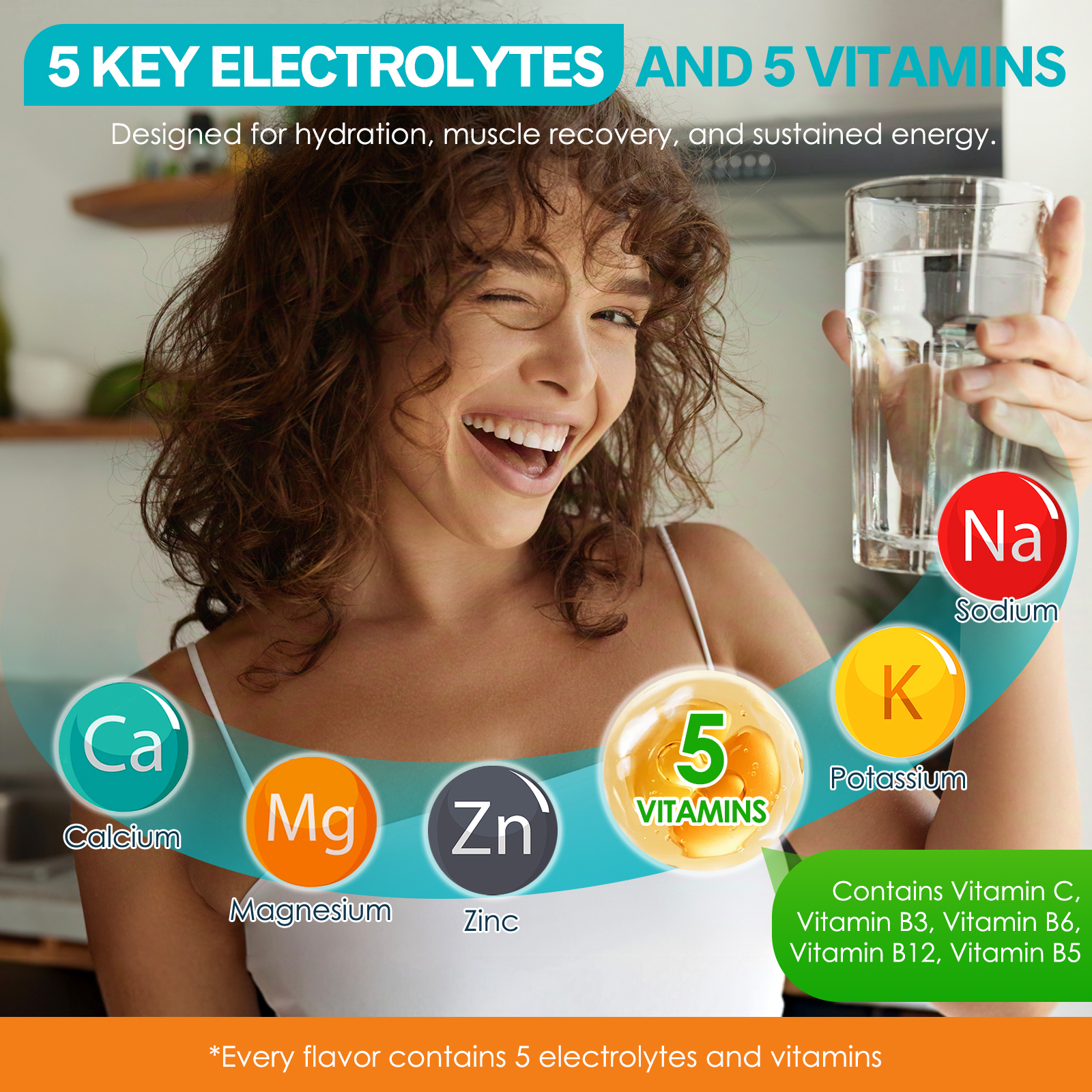 Hatmanlabs Electrolytes Powder Sachets Healthcare Supplement Zero Sugar Vegan Watermelon Fast Hydration Electrolyte Powder