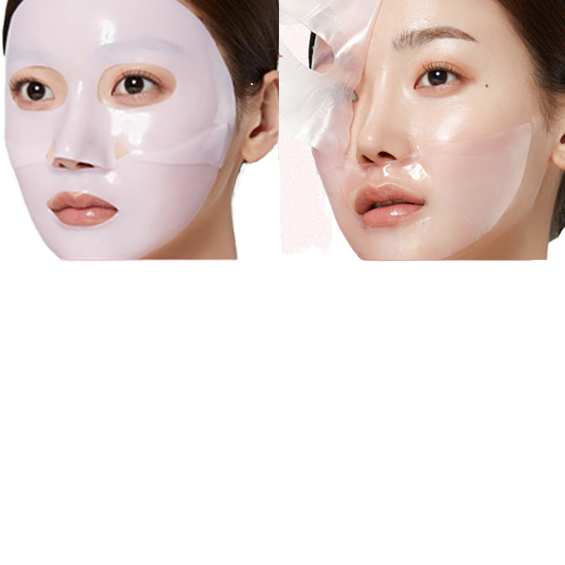 Custom Logo Bio-Collagen Hydrogel Overnight Face Mask Sheet Form 2-Hour Peel Deep Hydration Pore Minimizing Whitening Anti-aging