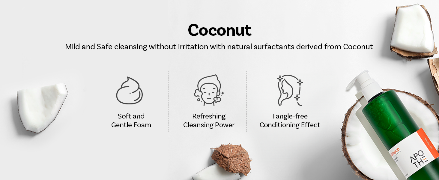 Apothe Sebum Control Shampoo Natural Ingredients