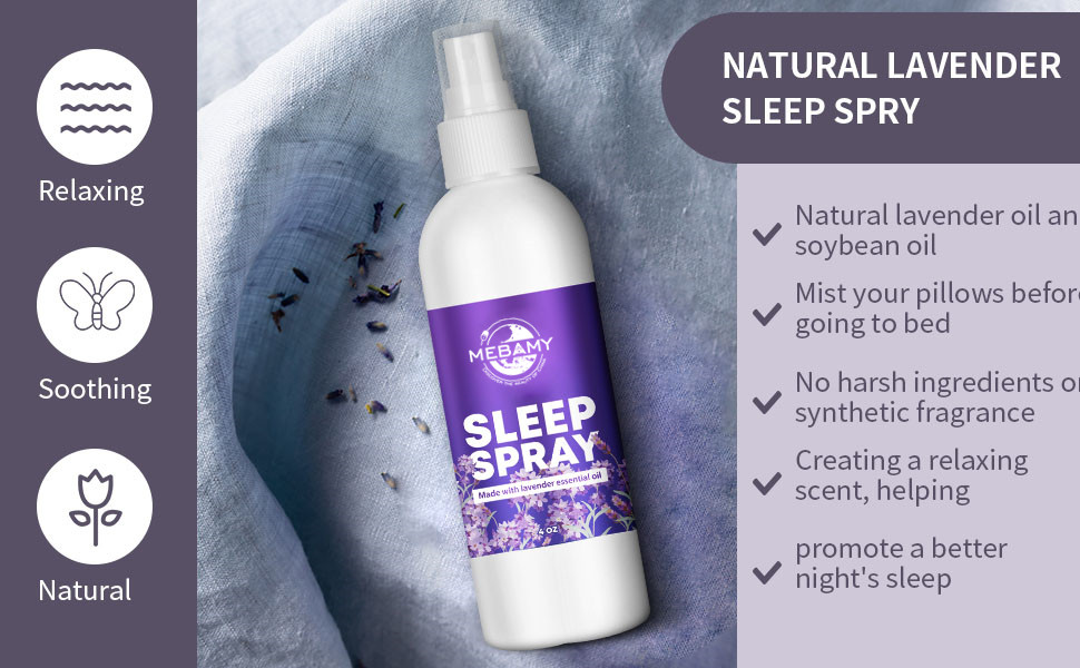 Lavender Sleep Spray Feature View 1