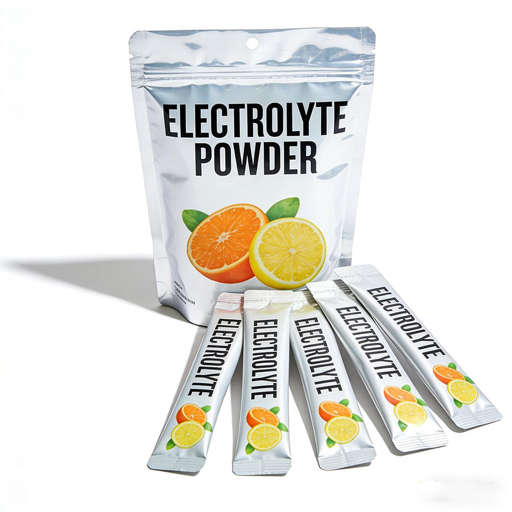 OEM Electrolyte Hydration Powder Drink Mix Organic Electrolyte Powder Packets For Adults