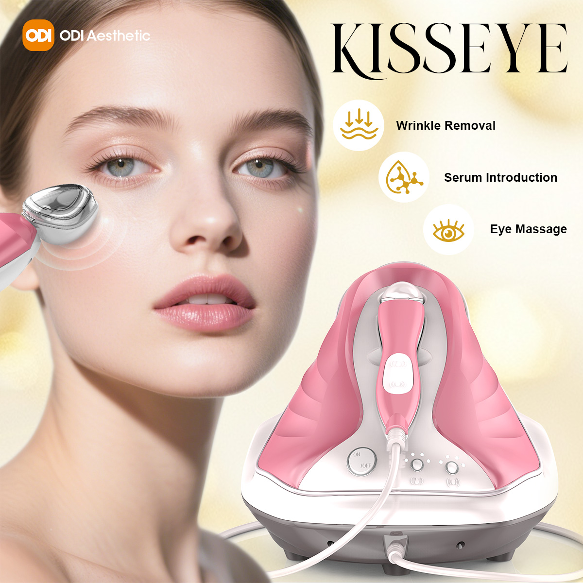 2026 Hot Selling Massage Eye Beauty Device Facial Wrinkles Serum Introduction Remove Eye Bags Dark Circle Removing Eye Wrinkles