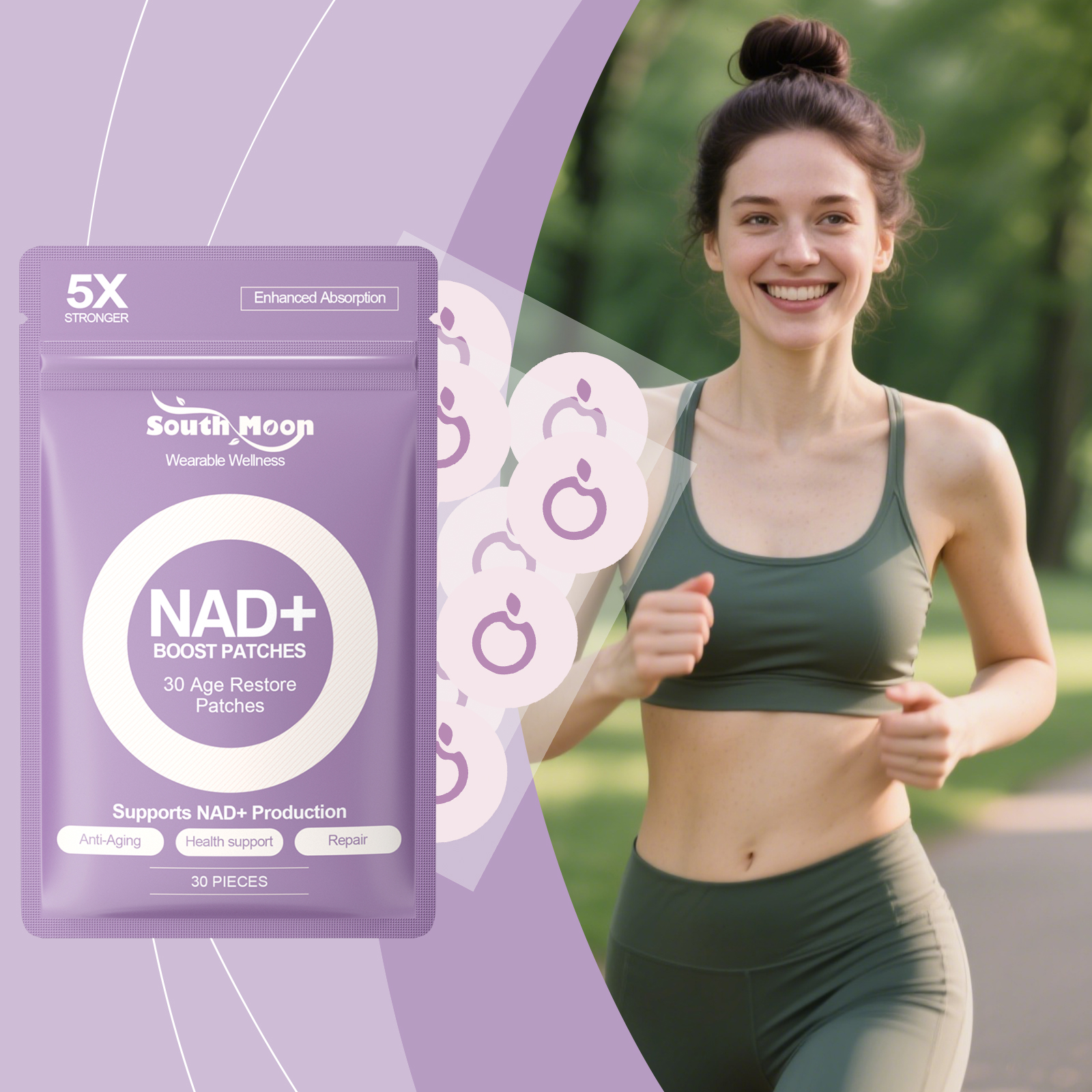 Soothing Herbal Repair Hydrating Patch to Strengthen Skin Barrier and Provide Gentle Moisture Body Care