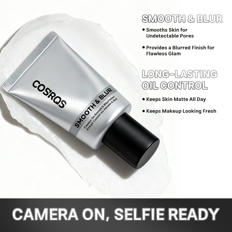 Wholesale Smooth Blur Primer Pore Minimizer Fine Lines Eraser Makeup Base Long Wear for All Skin Types