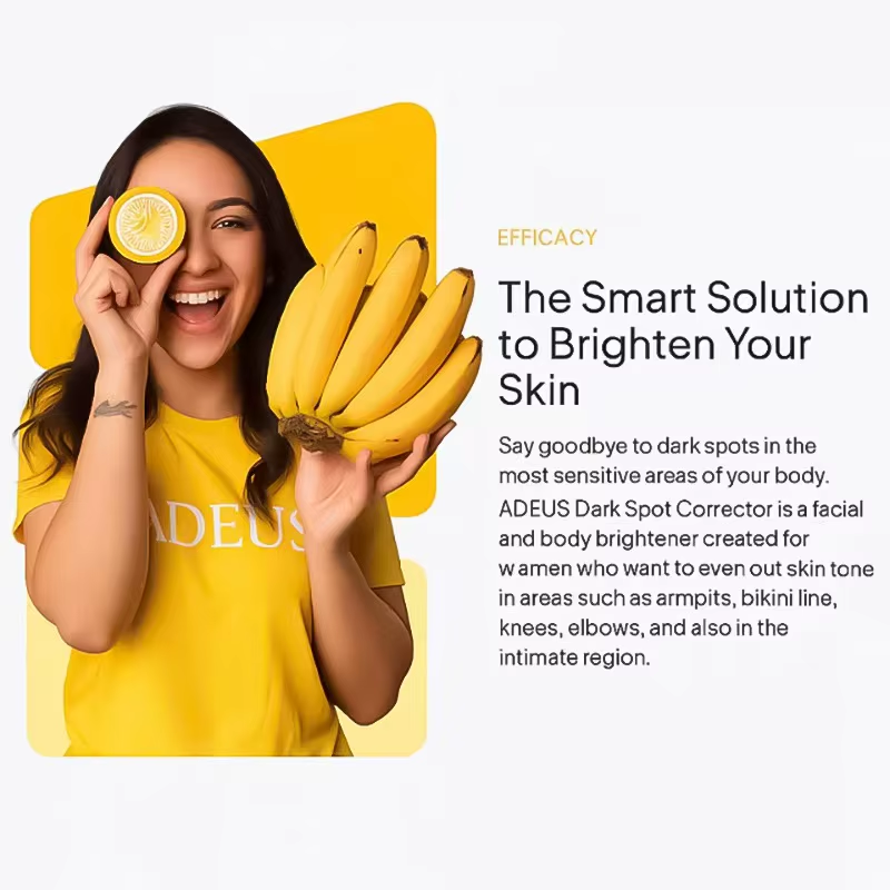 ADEUS 10X Dark Spot Corrector Cream Face &amp; Body Brightening for Underarm Bikini Knees Elbows Intimate Area Skin Lightening