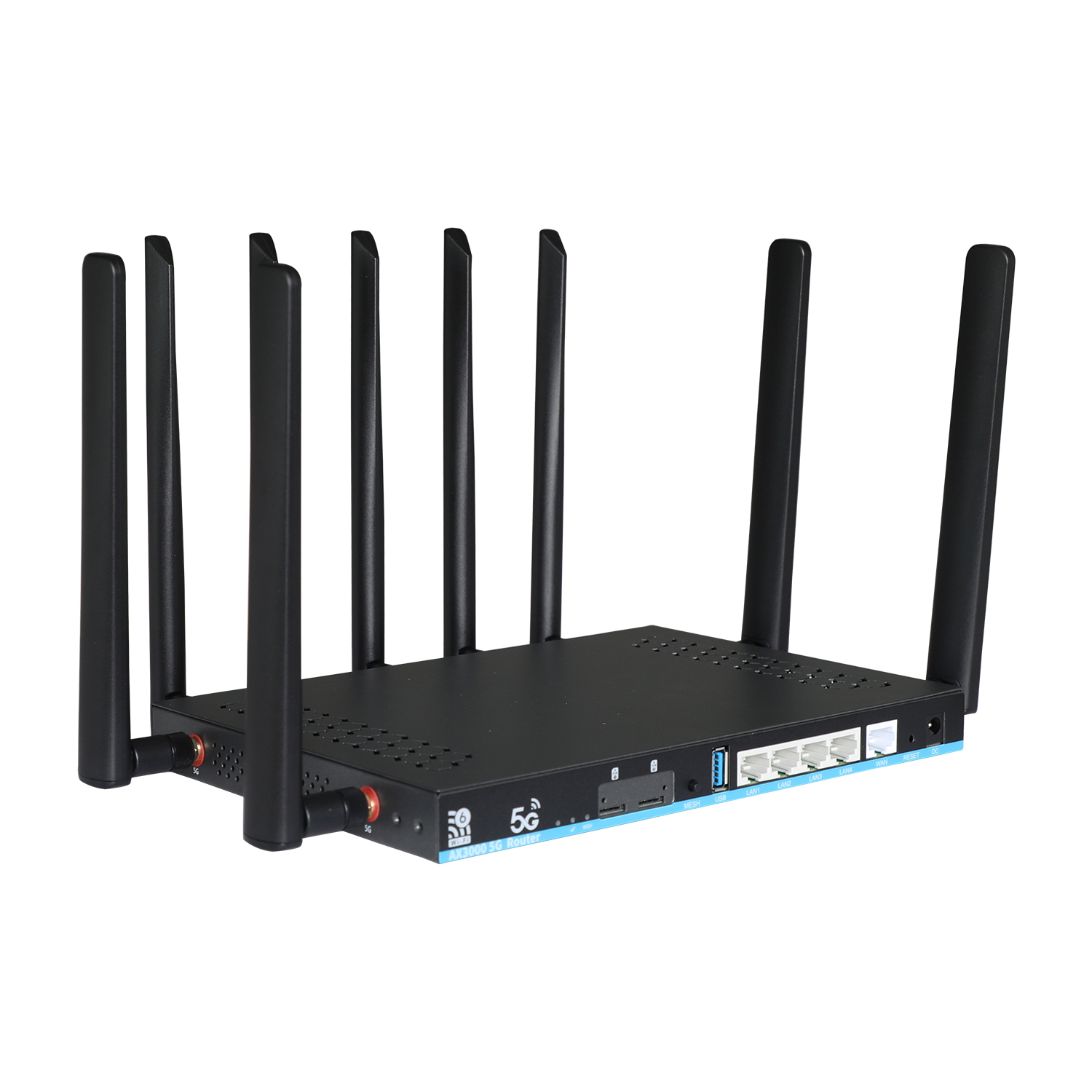 OpenWrt Mobile Hotspot 5G CPE Router WiFi6 Wireless Modem LTE 5G Wifi Router With Sim Card Slot