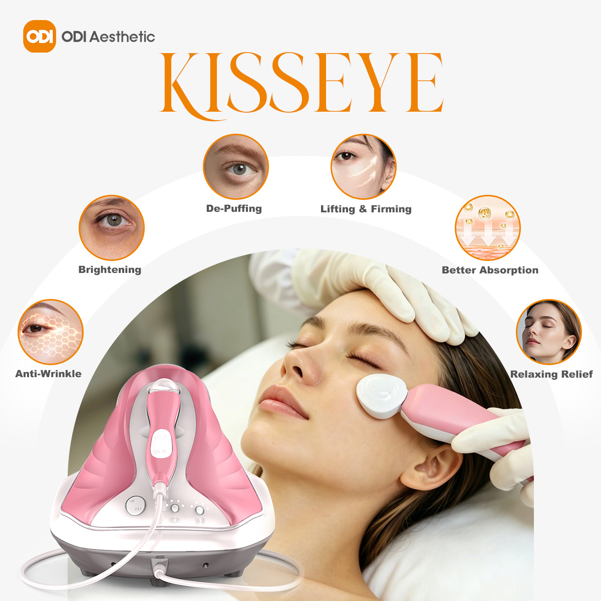 2026 Hot Selling Massage Eye Beauty Device Facial Wrinkles Serum Introduction Remove Eye Bags Dark Circle Removing Eye Wrinkles