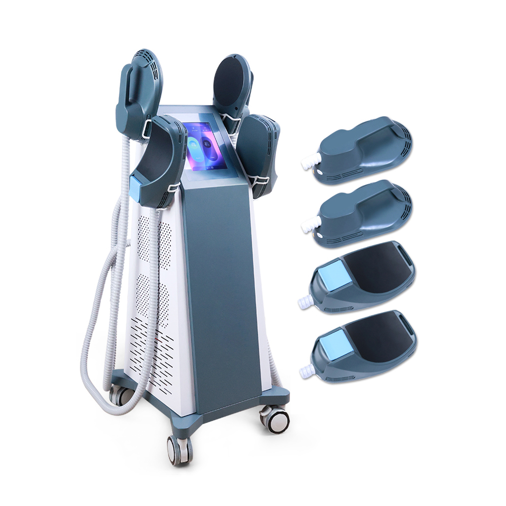 Promotion 2 / 4 Handles Skin Firming Muscle Stimulator Butt Lifting Body Building Neo Machine with Pelvic Floor Optional