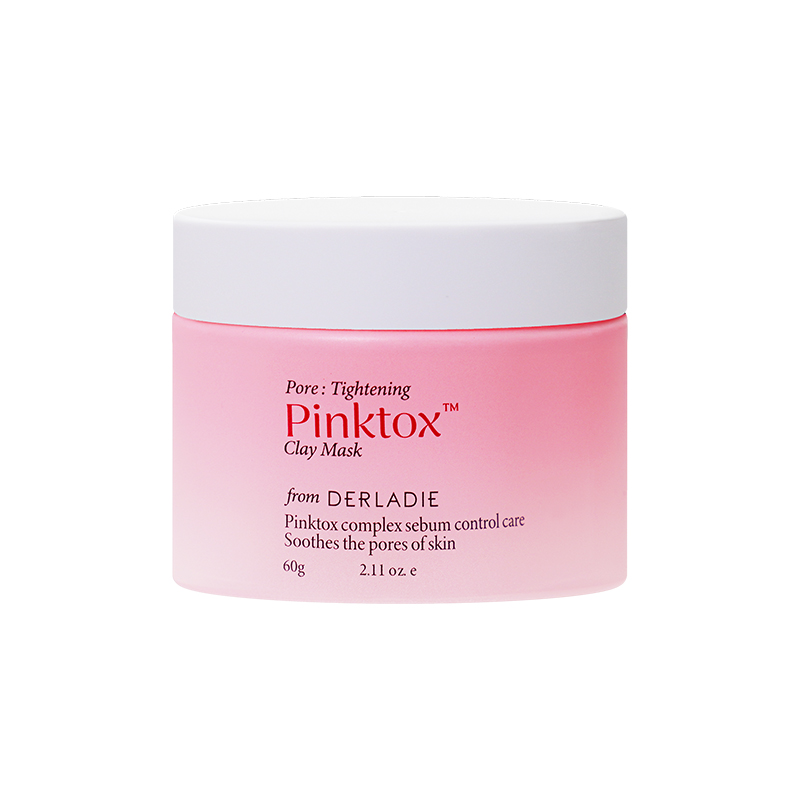 Effective Sebum Absorbing Clay Pore Minimizing Face Mask Pink Clay Detox For Deep Cleansing