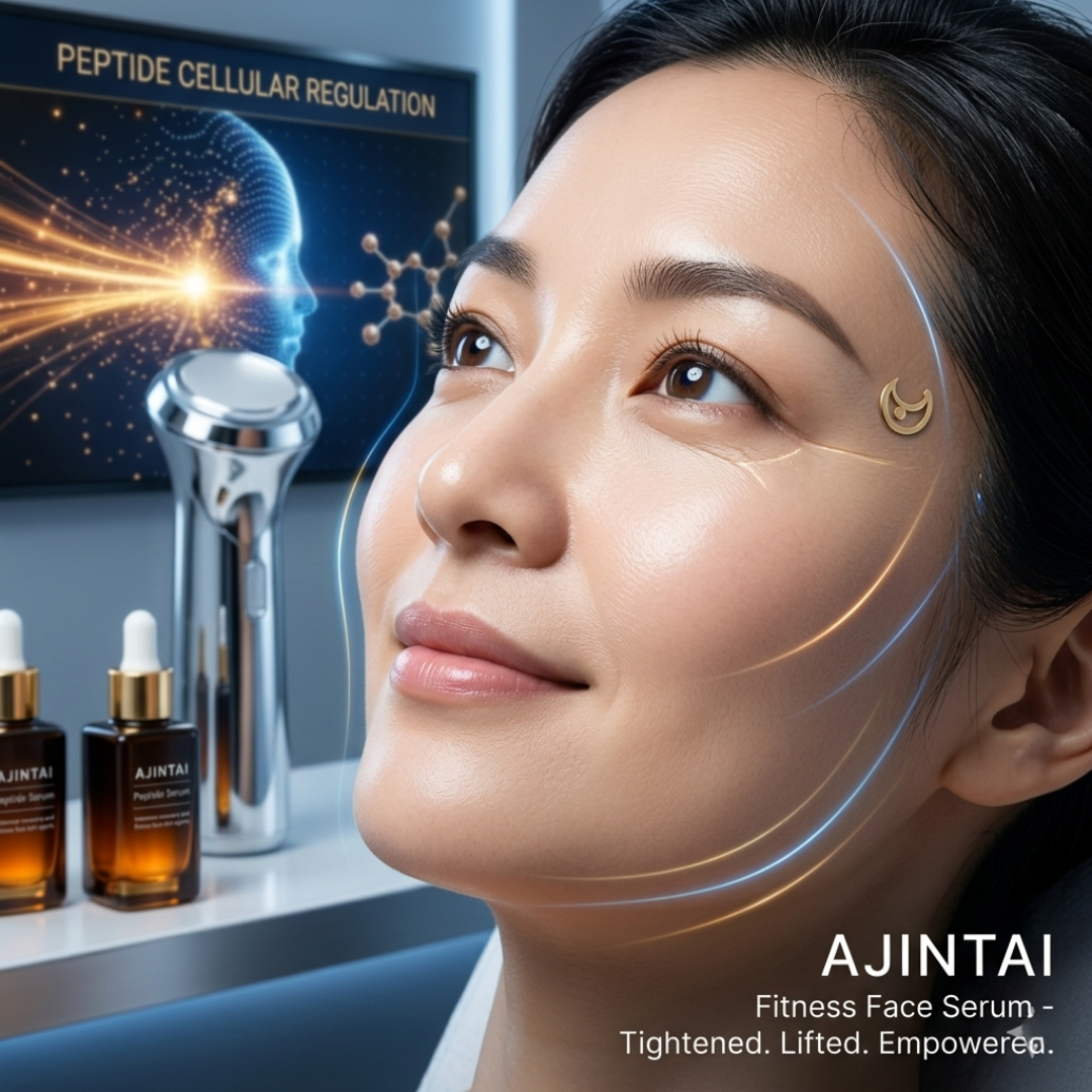 Advanced Peptide Cellular Renewal Serum with Retinol &amp; Vegan Collagen for Anti-Aging Eye Elasticity All Skin Types-Ajintai Zen