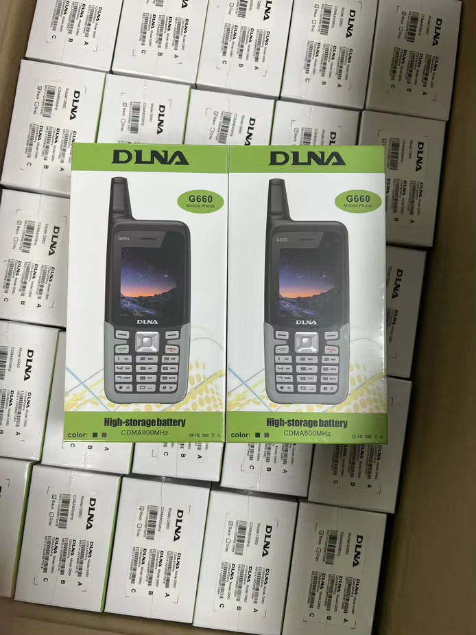 Mobile Phone DLNA G660 CDMA800MHz Li-ion 2000mAh Phone With TF Card & External Antenna