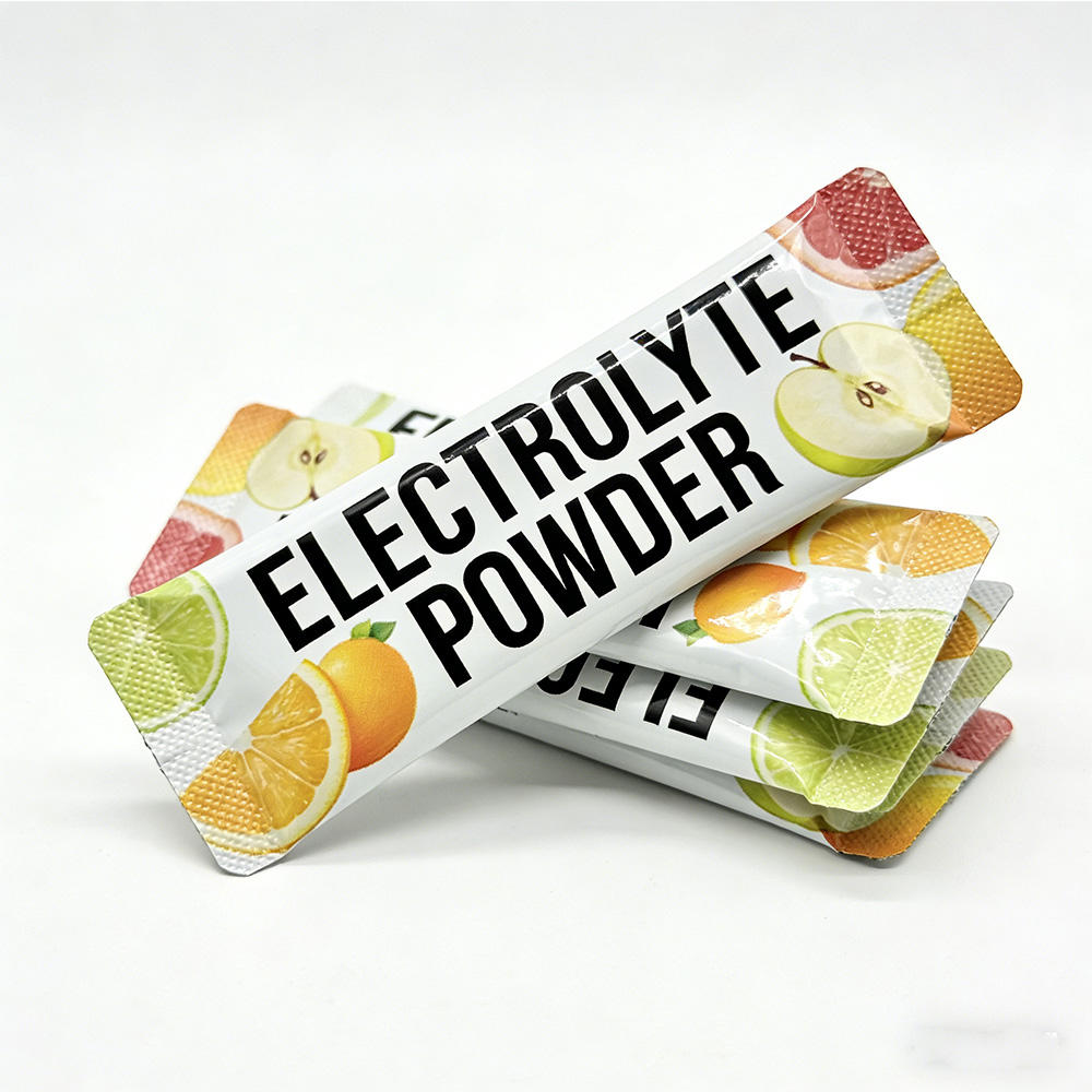 OEM Electrolyte Hydration Powder Drink Mix Organic Electrolyte Powder Packets For Adults