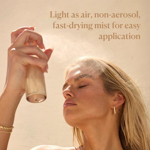 Eu Standard Sunscreen Manufacturer Hyaluronic Acid Lightweight Brighten Broad-Spectrum Sheer Setting Mist Sunscreen Spf 50