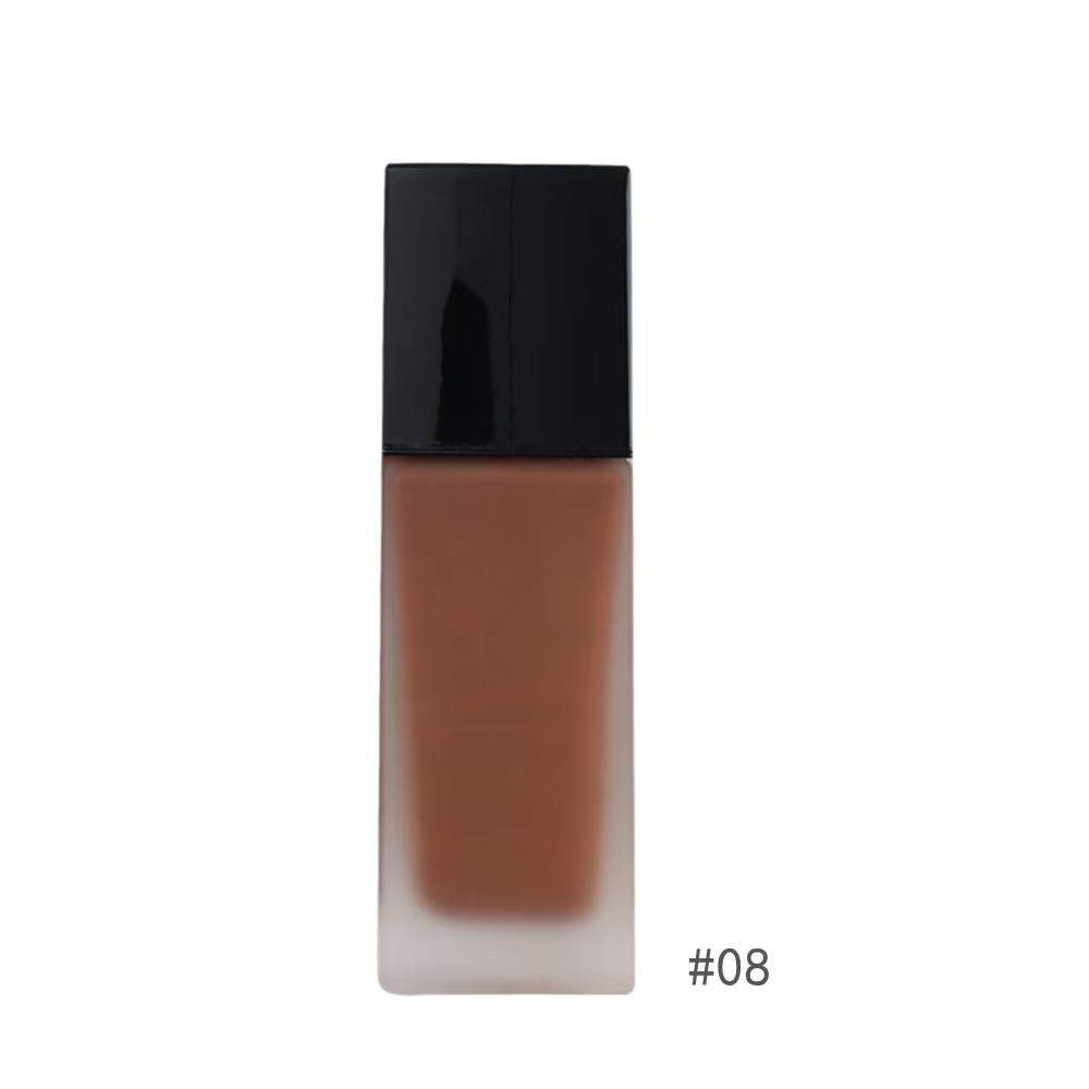 Face Makeup Waterproof Whitening Moisturizer Liquid Foundation Mirror Pore Minimizing Anti-Wrinkle Full Coverage Oil Control