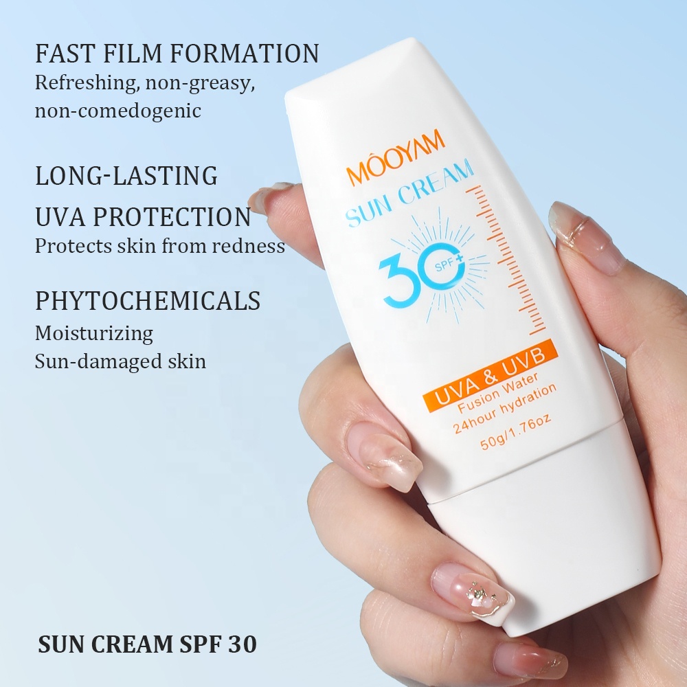 Wholesale Sunblock After Sun Repair Sun Cream Organic Mineral Zinc Mini Tinted SPF 30 Sunscreen