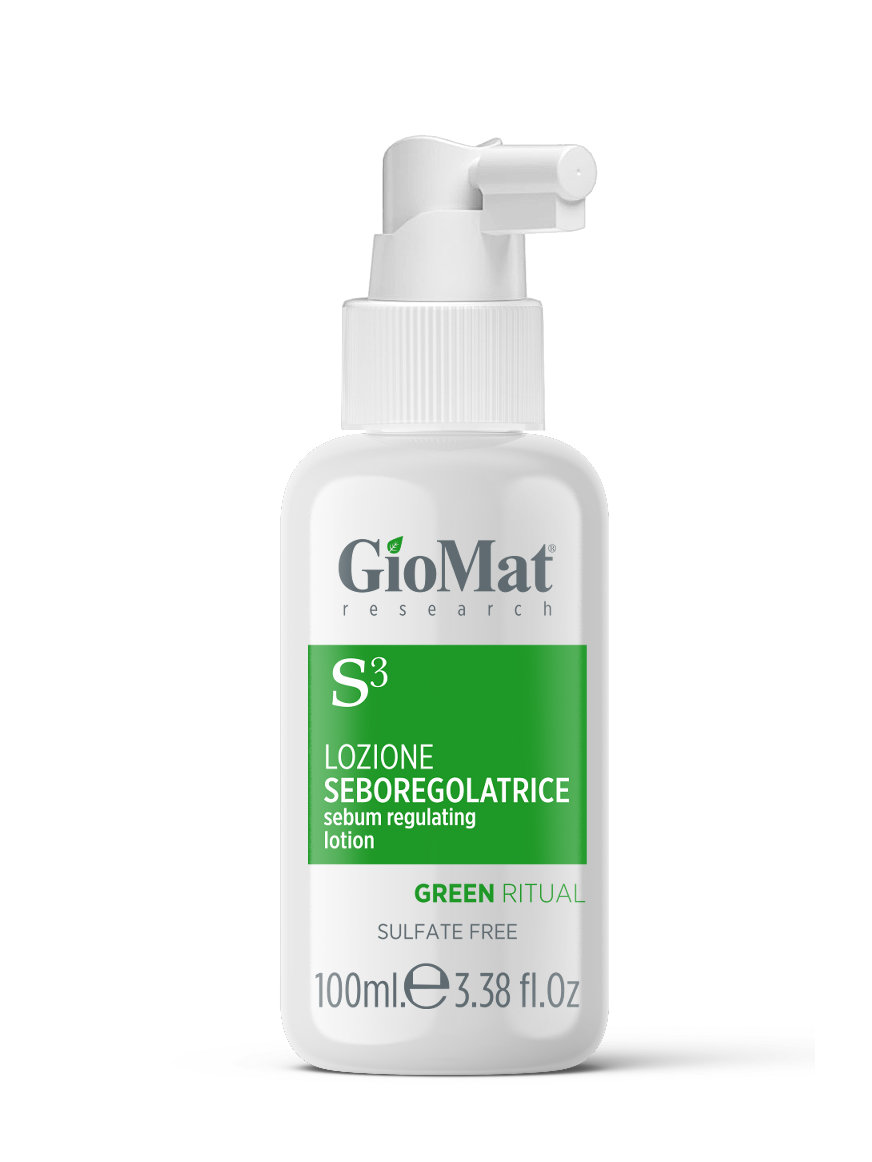 S3 Organic Vegan Herbal Ginger Argan Oil Hair Serum SEBUM REGULATOR ACTIVATING HAIR GROWTH LOTION Hair Loss Treatment Italian