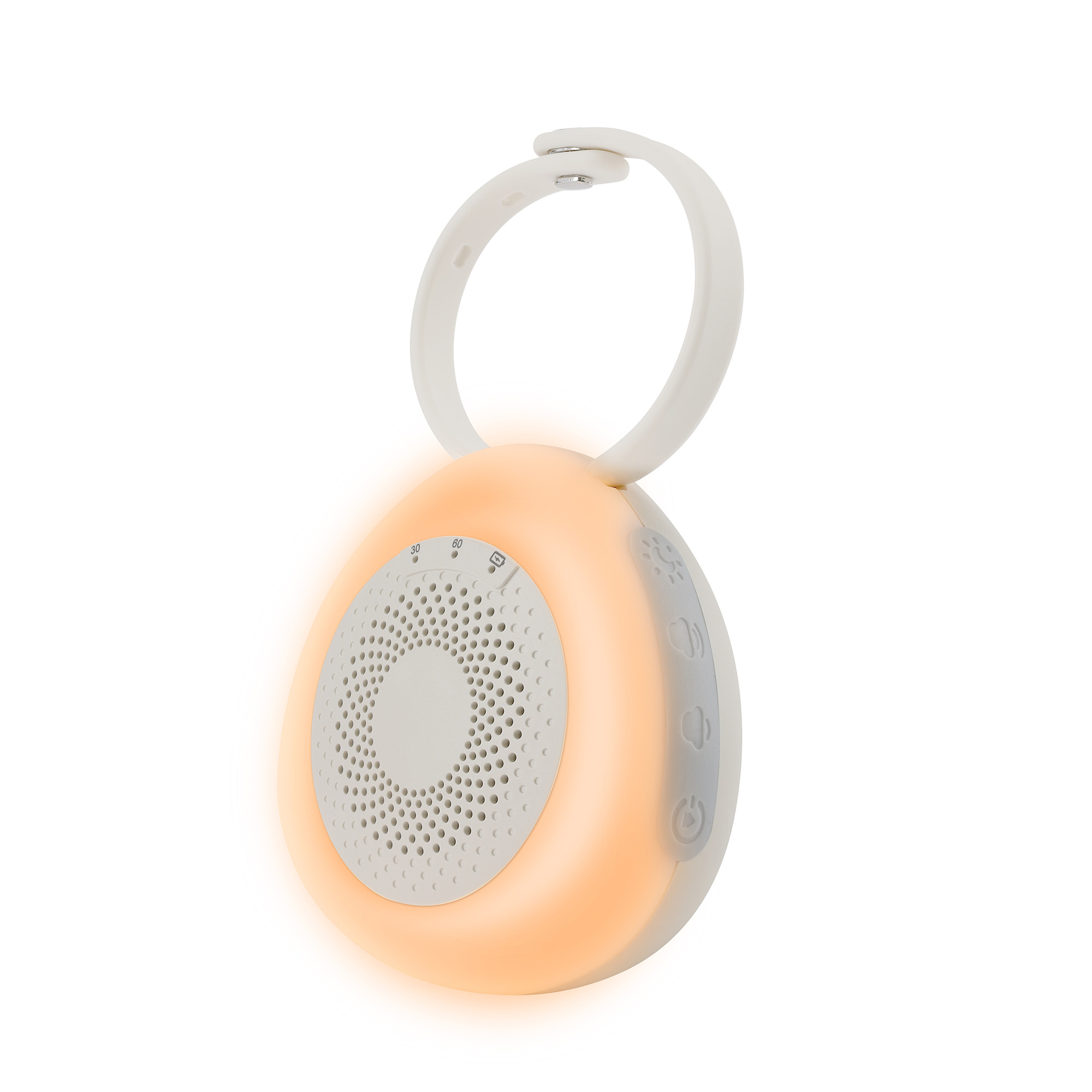 New Small White Noise Soothing Sound Machine Nature Sound Machine the Original Shh Calming Sound Machine Baby Sleep Night Light