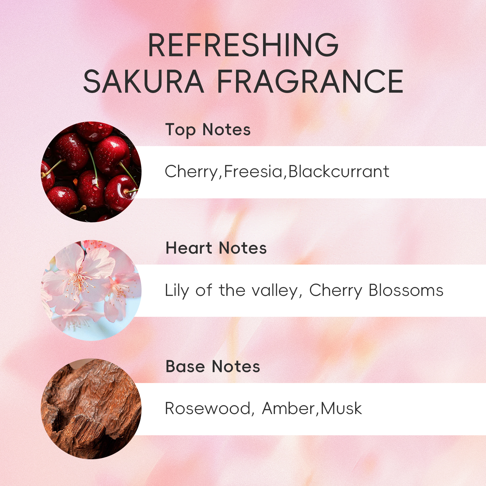 Laikou Skin Care Facial Whitening Sakura Brighten Moisturizing Dark Spot Correcting Glow Face Serum 30ml for All Skin Types