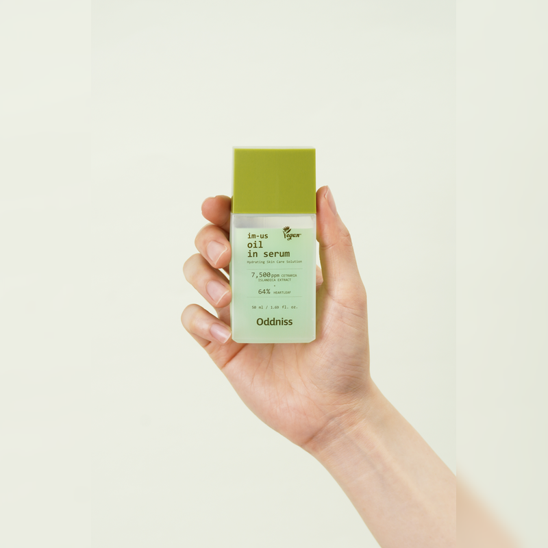 Oddniss Oil Serum Acne Control Heartleaf Water Face Serum Sebum Regulation Pore Minimizing Anti Blemish Clarifying 50ml for