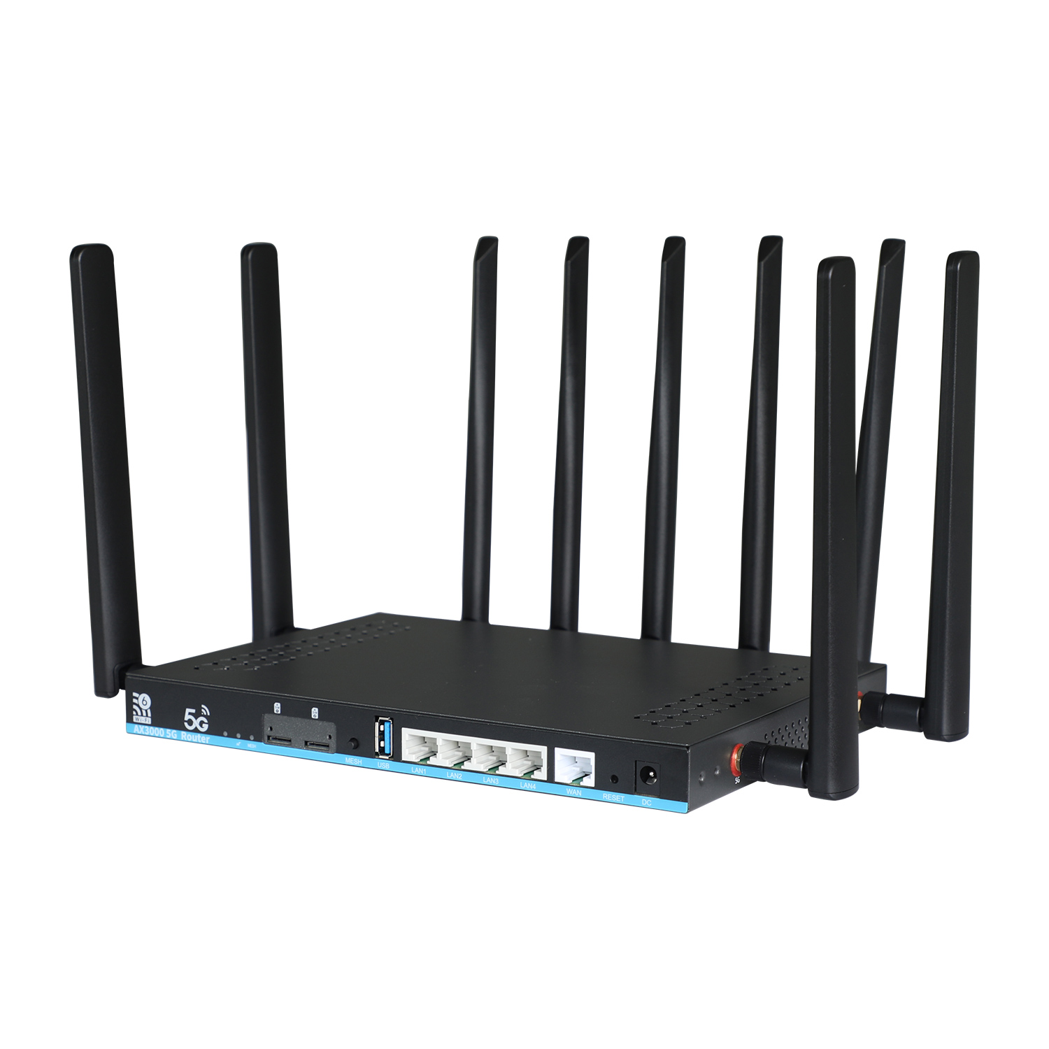 OpenWrt Mobile Hotspot 5G CPE Router WiFi6 Wireless Modem LTE 5G Wifi Router With Sim Card Slot