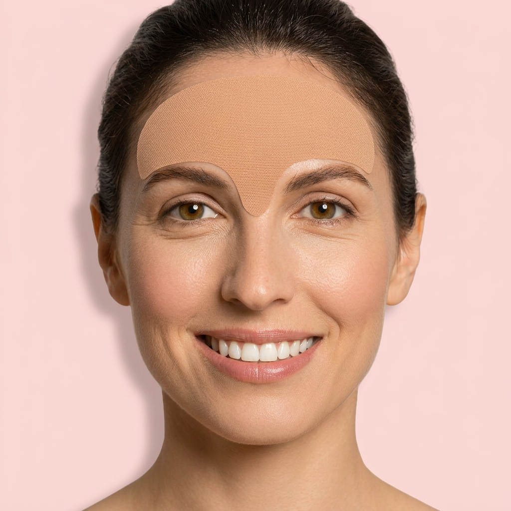 Wrinkle Tapes For Forehead Hypoallergenic Adhesive Infused Collagen,hyaluronic Acid, Peptide Overnight Wrinkle Reducer