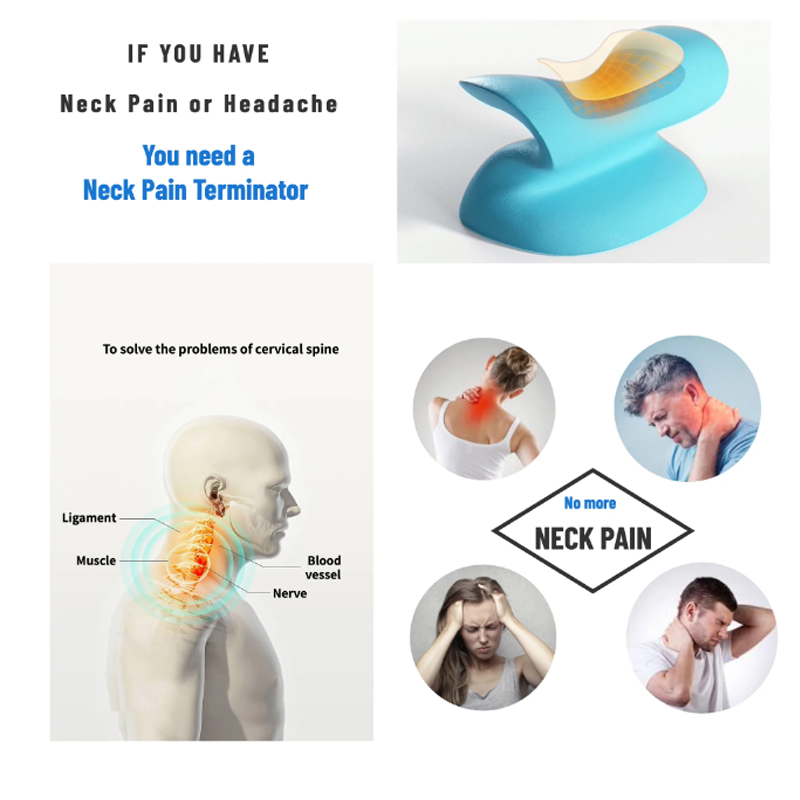 Bravo Orthopedic Shoulder Relaxer Neck Support Pain Relief Cervical Traction Device Foam-filled Neck Stretcher View 6