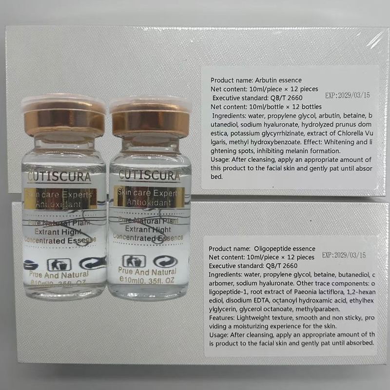 Korean Alpha Arbutin Niacinamide Serum Sets EGF Age Defying Dark Spot Brightening Hyaluronic Acid Vitamin C Skin Care Serum Kits