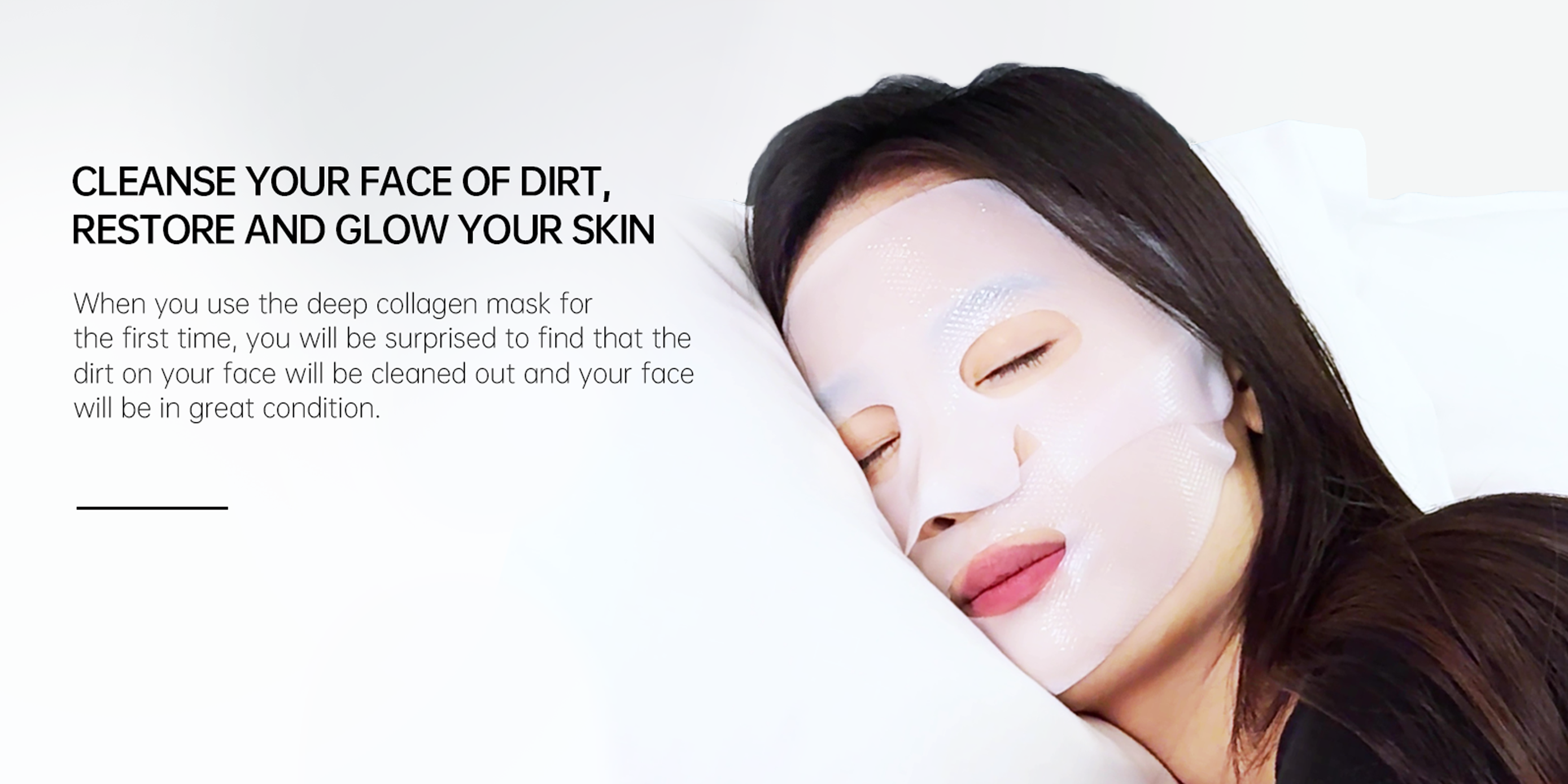 Hydrogel mask detail 3