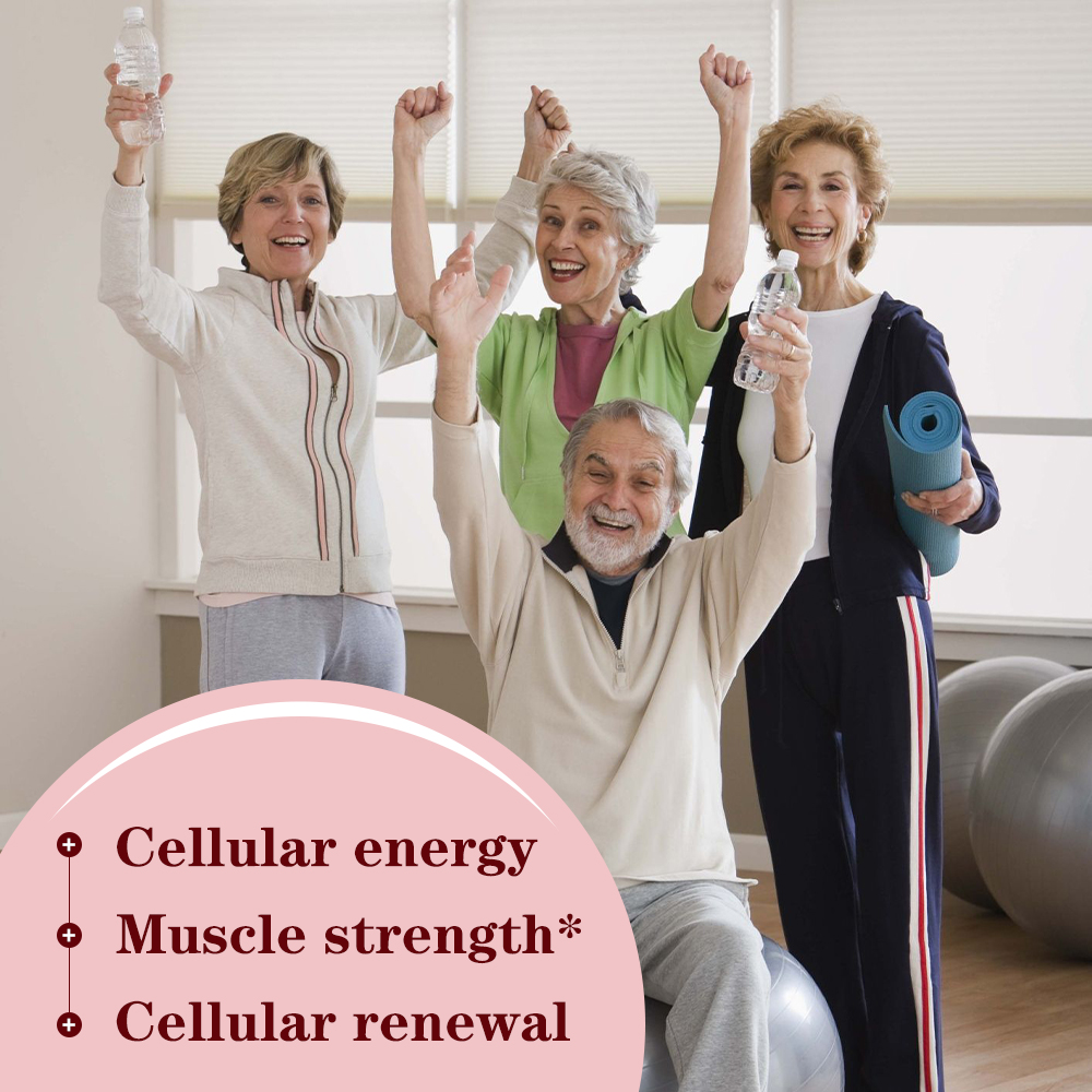 Factory Custom Cellular Energy &amp; Muscle Strength Softgels Support Cellular Renewal and Metabolism Enhancement