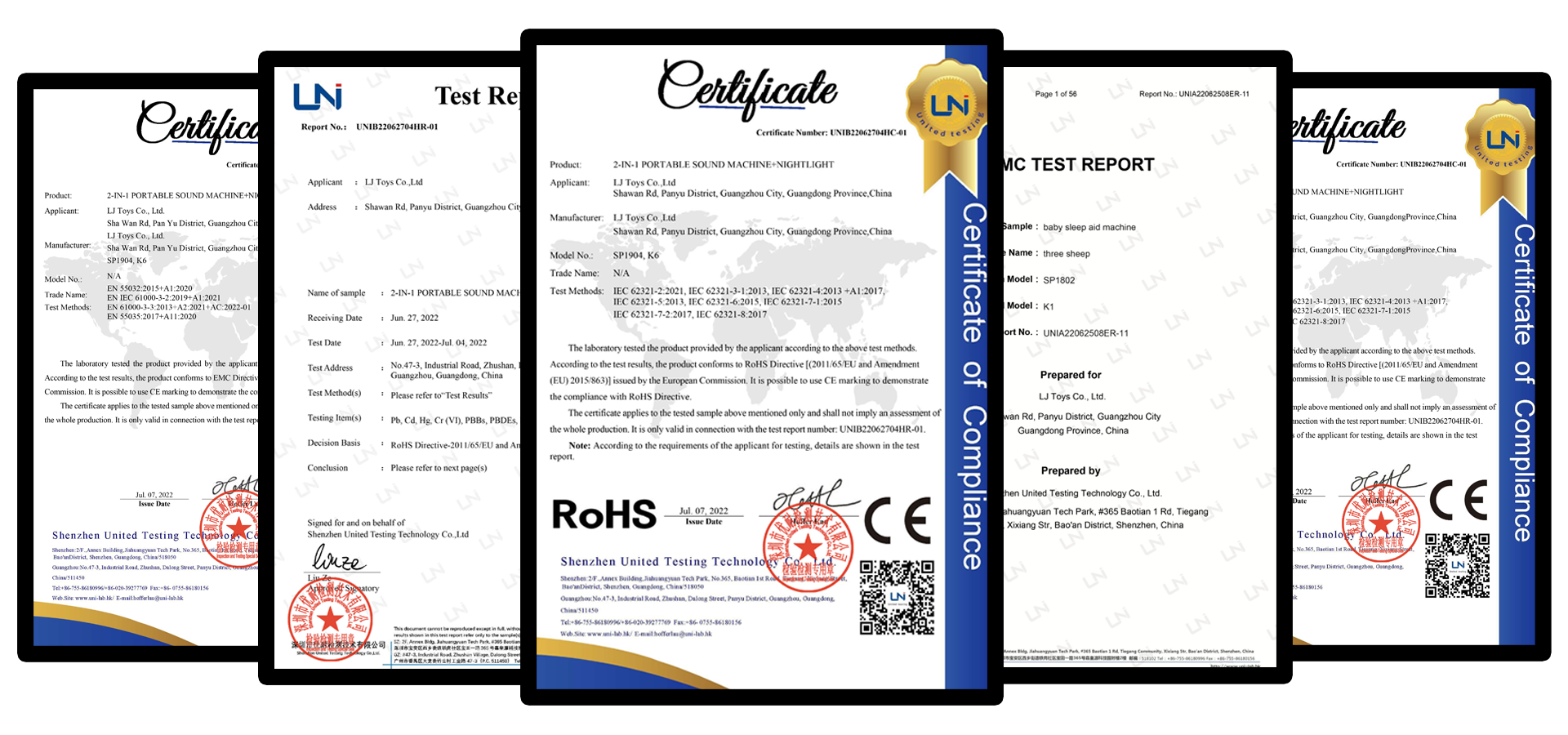 Product Certifications